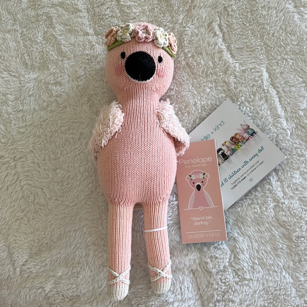 Penelope the flamingo